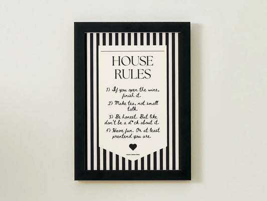 Unconventional House Rules