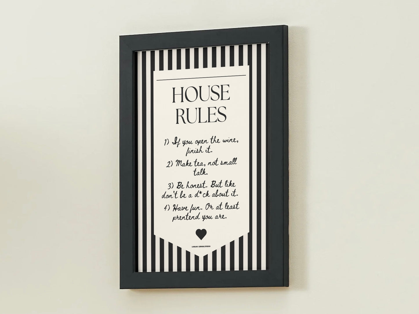 Unconventional House Rules