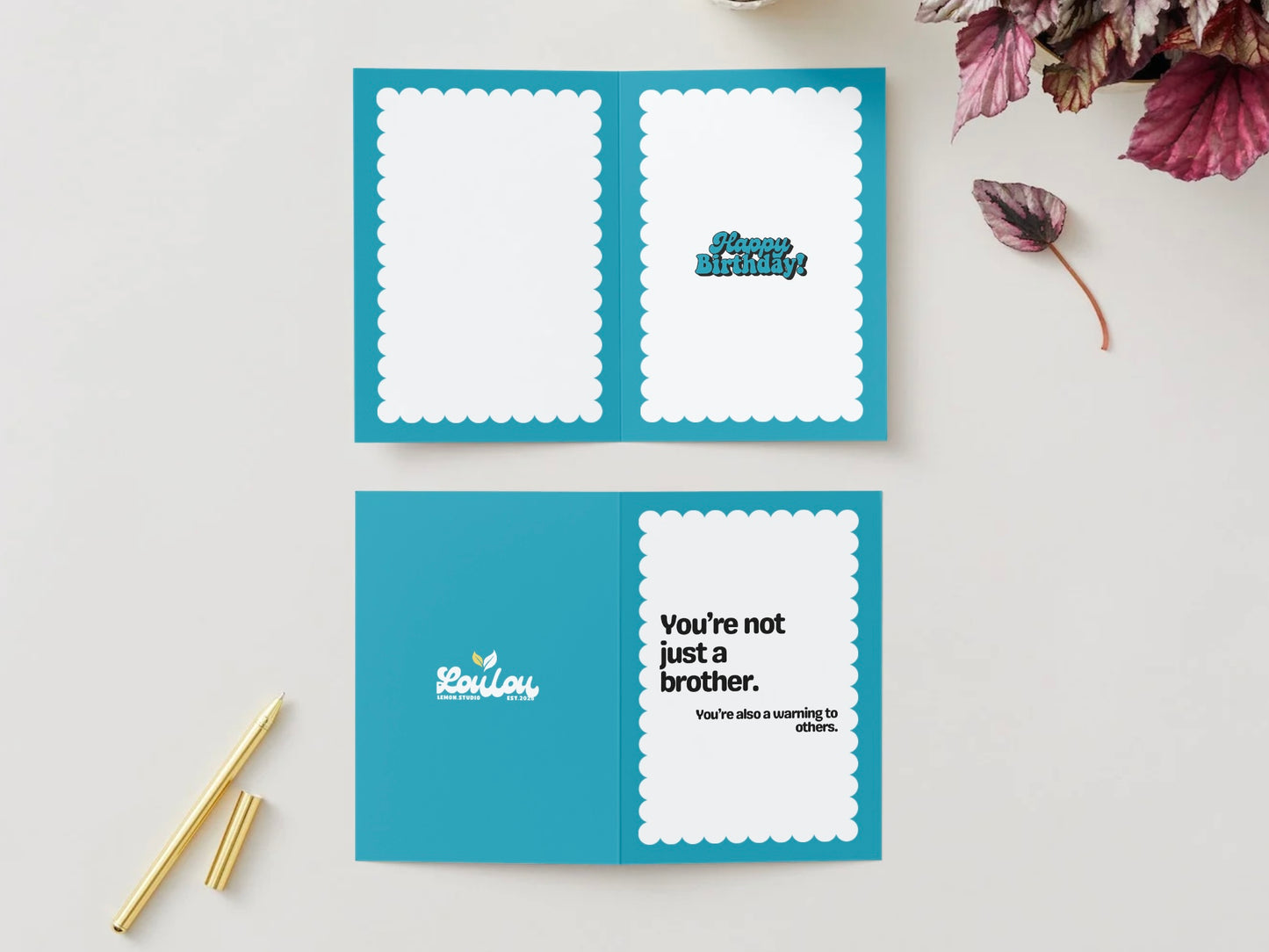 You're Not Just A Brother Card