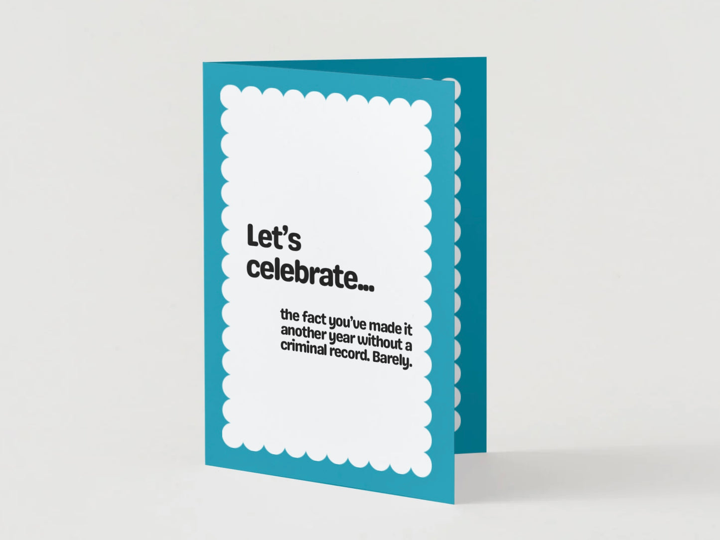 Let's Celebrate...Criminal Record Card