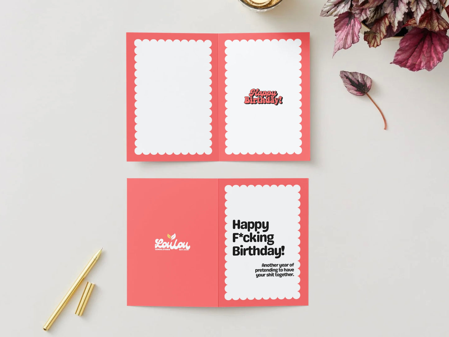 HFBD Another Year Of Pretending To Have Your Sh*t Together Card