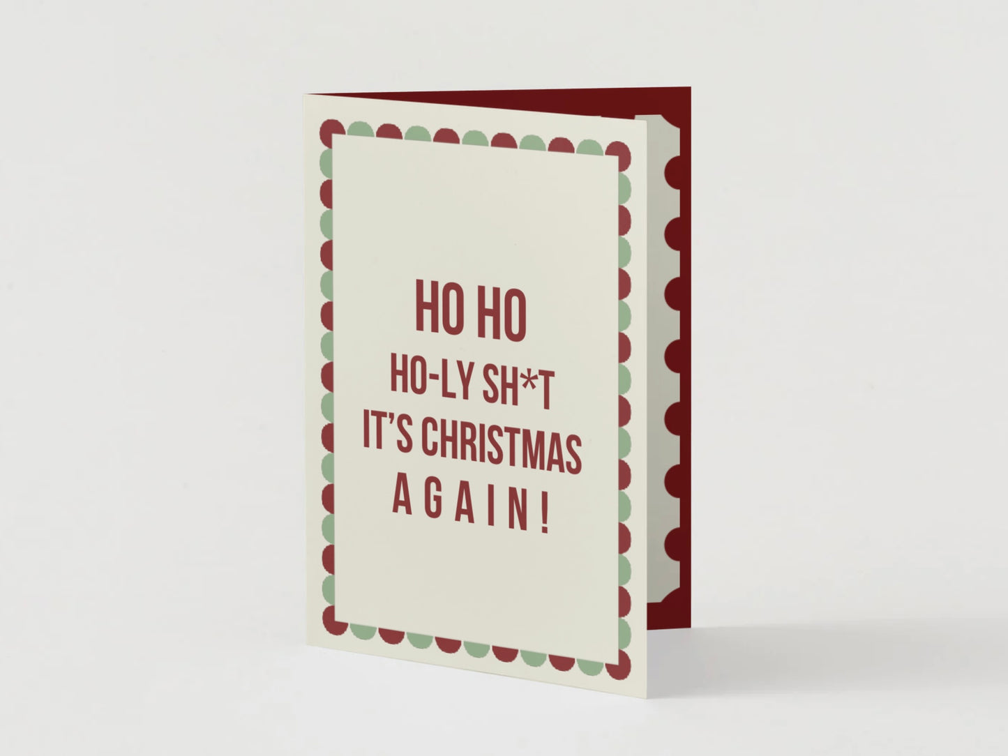 Ho Ho Ho-ly Sh*t Xmas Card